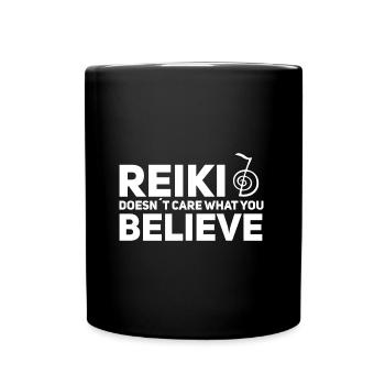 Reiki - Full Colour Mug - black - Front