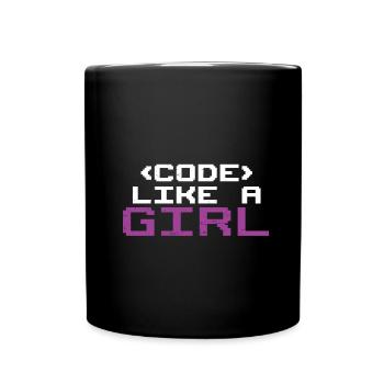 Programmeur Coder Développeur de logiciels - Mug uni - noir - Devant