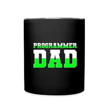 Programmierer Coder Software Entwickler - Tasse einfarbig - Schwarz - Vorne