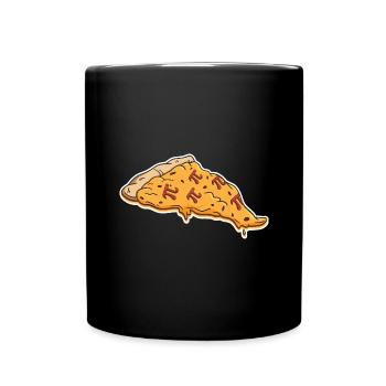 Math Pizza Pi - Mug uni - noir - Devant