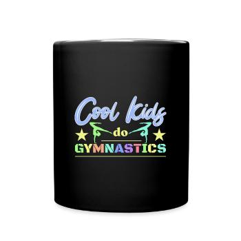 Gymnastique Gymnastique Gymnastes - Mug uni - noir - Devant
