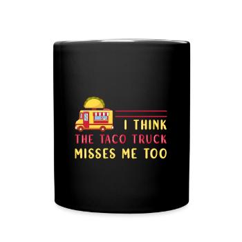 Food Truck Streetfood - Mug uni - noir - Devant