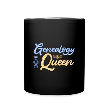 Généalogiste - Mug uni - noir - Devant