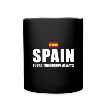 L’Espagne aujourd’hui Demain Toujours l’Espagne Rugby - Mug uni - noir - Devant