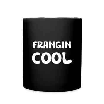 frangin cool - Mug uni - noir - Devant
