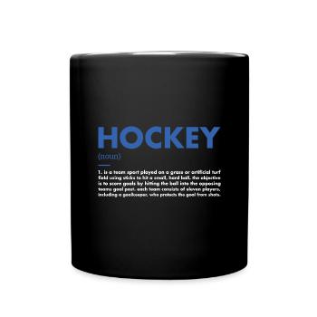 Sport Definition Hockey - Full Colour Mug - black - Front