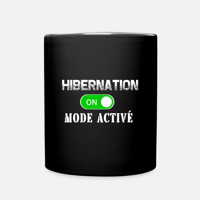 hibernation mode activé - Mug uni - noir