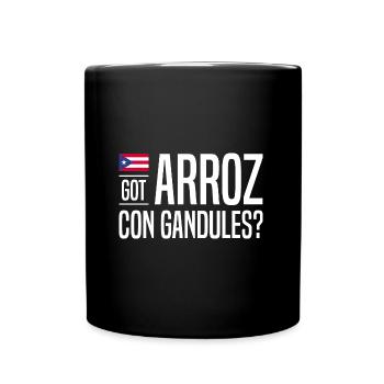 Puerto Rico | Puerto Ricaner Flagge Geschenkideen - Tasse einfarbig - Schwarz - Vorne