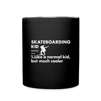 Sport Kid Skateboard - Mug uni - noir - Devant