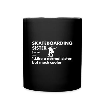 Sport Sister Skateboard - Mug uni - noir - Devant