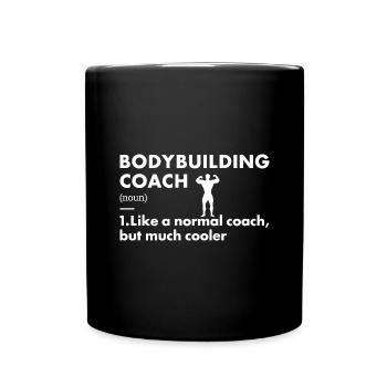 Sport Coach Definition Bodybuilding - Full Colour Mug - black - Front