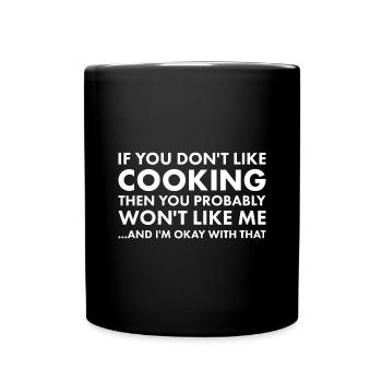 Cuisinez si vous n’aimez pas cuisiner - Mug uni - noir - Devant
