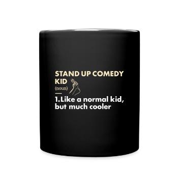 Comedian Kid Definition Stand Up Comedy - Tasse einfarbig - Schwarz - Vorne