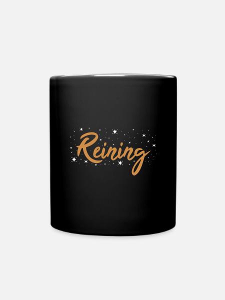 Reiner Reining - Mug uni - noir