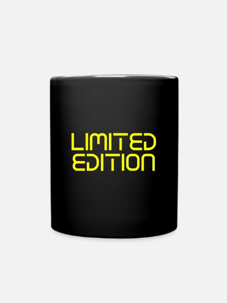 Limited Edition - Tasse einfarbig - Schwarz