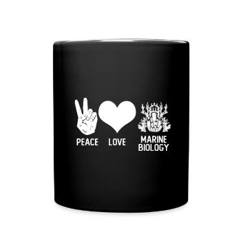 Marine biology - Full Colour Mug - black - Front