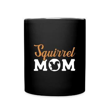 Écureuil - Mug uni - noir - Devant