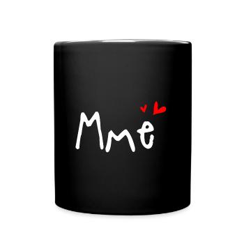 Mme - Mariage - Mug uni - noir - Devant