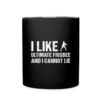 Ultimate Frisbee And I Cannot Lie Ultimate Frisbee - Mug uni - noir - Devant