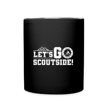 Pfadfinderleiter | Pfadfinder Scouting Geschenk - Tasse einfarbig - Schwarz - Vorne