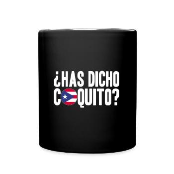 Puerto Rico | Puerto Ricaner Flagge Geschenkideen - Tasse einfarbig - Schwarz - Vorne