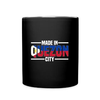 Philippinen Flagge | Filipino Land Asien Geschenke - Tasse einfarbig - Schwarz - Vorne