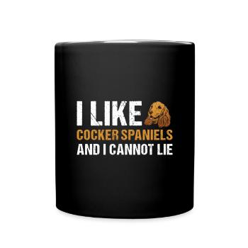 Chien J’aime Corgi Et Je Ne Peux Pas Mentir - Mug uni - noir - Devant
