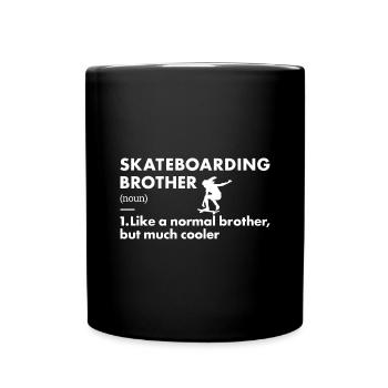 Sport Brother Skateboard - Mug uni - noir - Devant