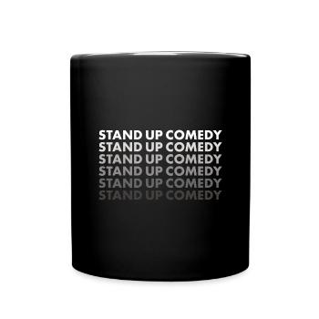 Comedian Stand Up Comedy - Full Colour Mug - black - Front