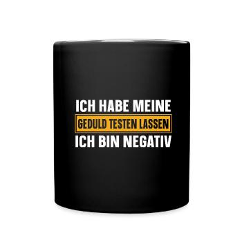 Sarcasm Saying Black Humor Funny Irony - Full Colour Mug - black - Front