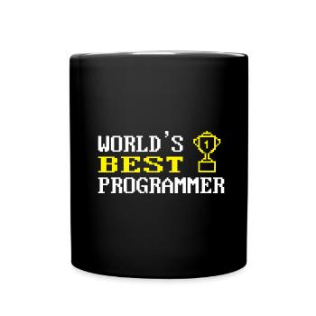 Programmeur Coder Développeur de logiciels - Mug uni - noir - Devant