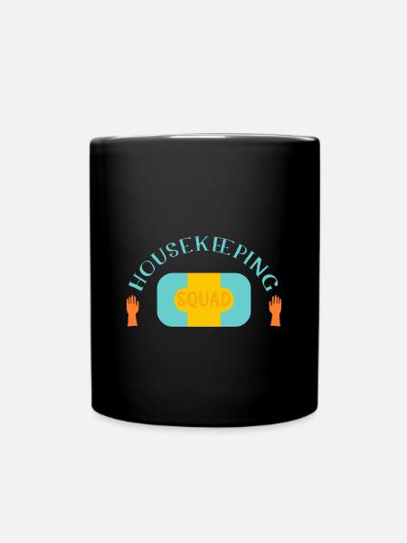 Femme de ménage Ménage - Mug uni - noir