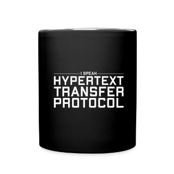 Programmer Coder Software Developer - Full Colour Mug - black - Front