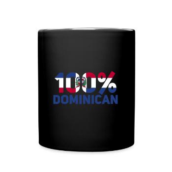 Dominikaner - Tasse einfarbig - Schwarz - Vorne