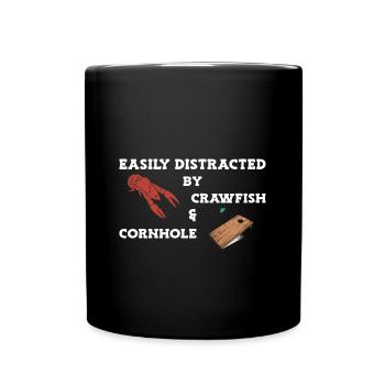Écrevisse Écrevisse - Mug uni - noir - Devant