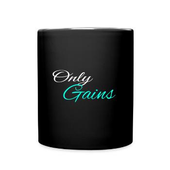 Only Gains - Full Colour Mug - black - Front
