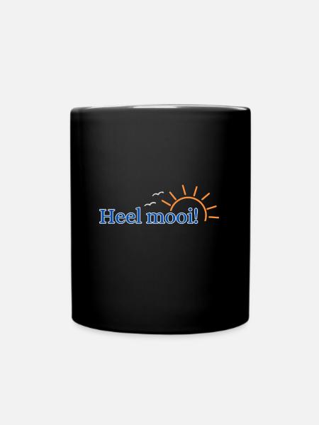 Heel mooi! - Tasse einfarbig - Schwarz