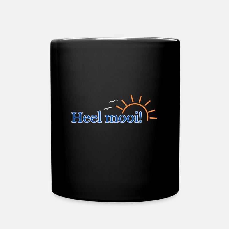Heel mooi! - Tasse einfarbig - Schwarz