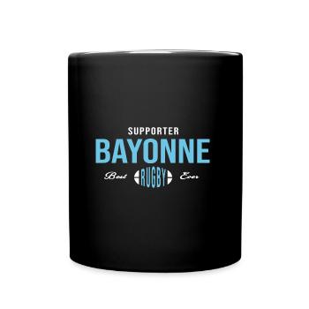 Rugby Bayonne supporter rugby bayonnais - Mug uni - noir - Devant
