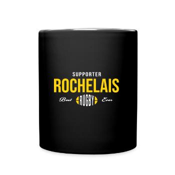 Rugby La Rochelle supporter rugby Rochelais - Mug uni - noir - Devant