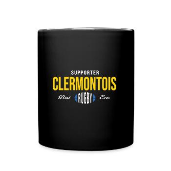 Rugby Clermont supporter rugby clermontois - Mug uni - noir - Devant