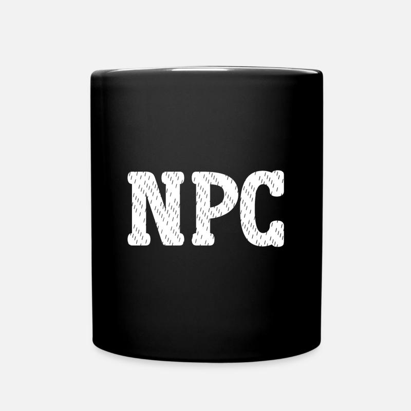 NPC - Tasse einfarbig - Schwarz