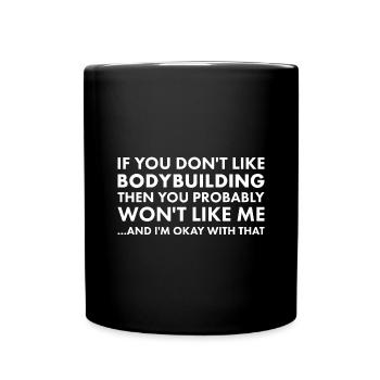 Sport si vous n’aimez pas la musculation - Mug uni - noir - Devant