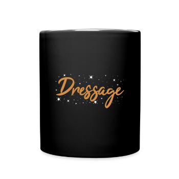 Rider Dressage - Full Colour Mug - black - Front