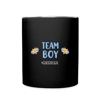Gender Reveal Babyparty Geschlecht - Full Colour Mug - black - Front