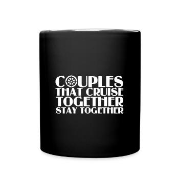 Cruise Cruise Ship - Full Colour Mug - black - Front