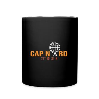 Cap Nord North Cape Nordkapp - Mug uni - noir - Devant