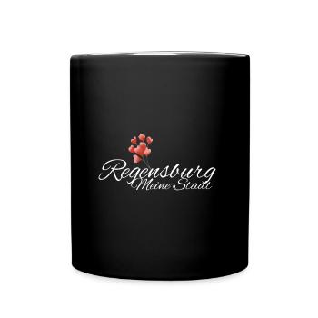 Regensburg Meine Stadt Bayern Regensburger - Tasse einfarbig - Schwarz - Vorne