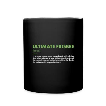 Sport Définition Ultimate Frisbee - Mug uni - noir - Devant