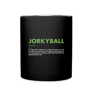Sport Definition Jorkyball - Full Colour Mug - black - Front